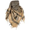 MFH PLO Tuch Shemag sand-schwarz
