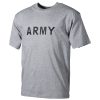 MFH T-Shirt Army grau
