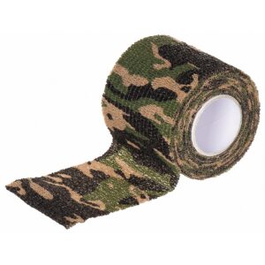 MFH Tarnband selbsthaftend 4,5 m x 5 cm woodland
