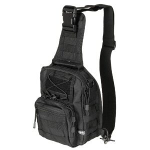 MFH Schulter Umhängetasche Molle schwarz