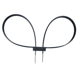 MFH Kunststoff Handschellen schwarz 10er Pack