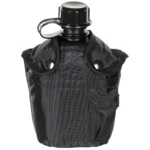 MFH US Feldflasche 1 Liter schwarz