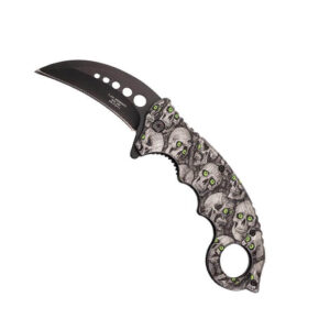 Herbertz Einhandmesser Totenkopf Design