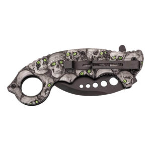 Herbertz Einhandmesser Totenkopf Design