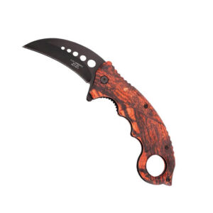 Herbertz Einhandmesser rotes Camofinish
