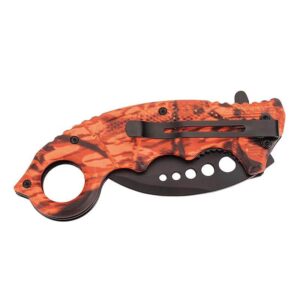 Herbertz Einhandmesser rotes Camofinish