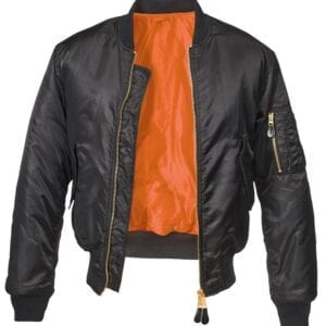 Brandit Pilotenjacke MA1 schwarz