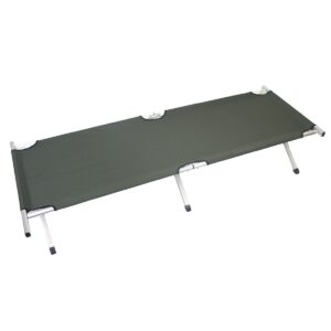 MFH US Feldbett Alu oliv extra lang