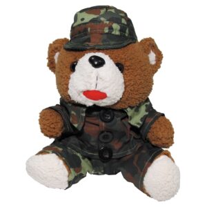 MFH BW Teddybär mit Anzug und Mütze