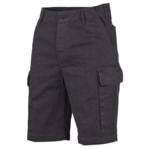 MFH BW Moleskin Bermuda schwarz stonewashed