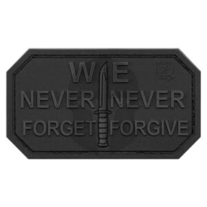 JTG Never Forget Rubber Patch blackops