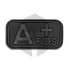 JTG Blutgruppen Rubber Patch A POS blackops
