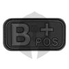 JTG Blutgruppen Rubber Patch B POS blackops