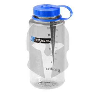 Nalgene Trinkflasche Everyday Wide Mouth 1 Liter grau