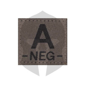 Clawgear Blutgruppen Patch A NEG RAL7013