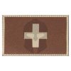 Clawgear Switzerland Flag Patch desert