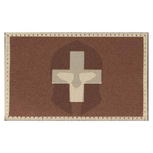 Clawgear Switzerland Flag Patch desert