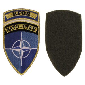 Original Militär Klettabzeichen KFOR NATO-OTAN