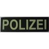 POLIZEI Rubber Patch large Glow in the Dark