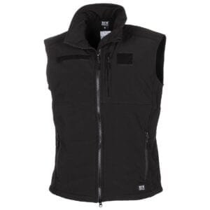 MFH Softshell Weste Allround schwarz
