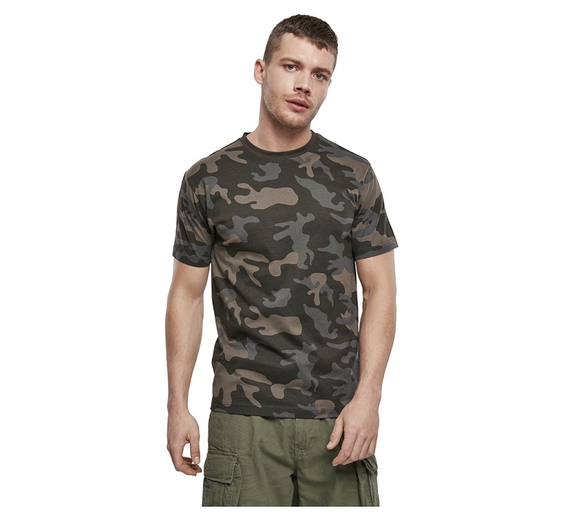 Brandit Basic T-Shirt dark-camo Brandit Basic T-Shirt dark-camo