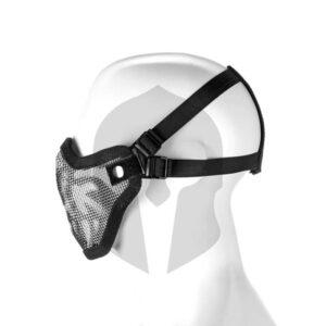 IG Steel Half Face Mask Death Head schwarz