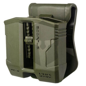 Scorpus Doppel Magazinholster 360° GLOCK grün