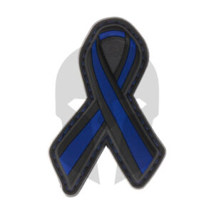 JTG Thin Blue Line Ribbon Rubber Patch