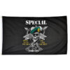Mil-Tec Flagge Motiv US Special Forces