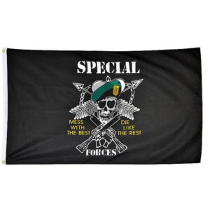 Mil-Tec Flagge Motiv US Special Forces