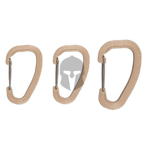 Mil-Tec Karabiner Set Wildo tan
