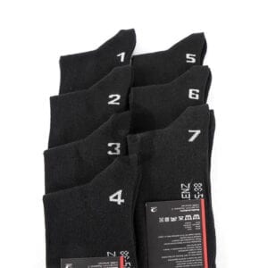 Lenz Duos 1-7 schwarz 7er Pack
