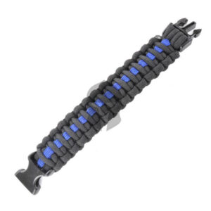 COP Paracord Armband mit blauem Band
