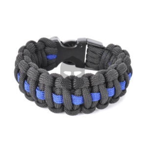 COP Paracord Armband mit blauem Band