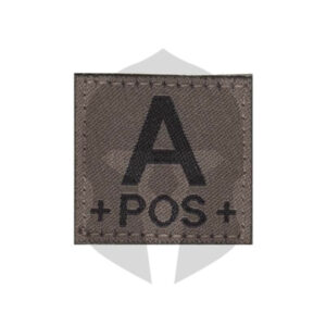 Clawgear Blutgruppen Patch A POS RAL7013