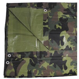 MFH PE Abdeckplane mit Ösen 2 x 3 m