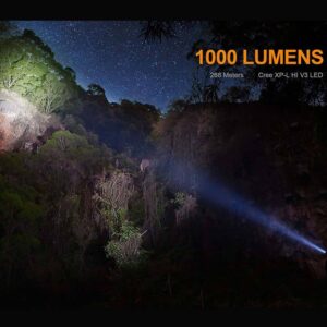 Fenix UC35 V2.0 LED Taschenlampe 1.000 lm mit USB