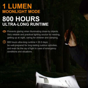 Fenix UC35 V2.0 LED Taschenlampe 1.000 lm mit USB