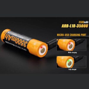 Fenix ARB-L18-3500U Li-Ion Akku 3.500mAh mit USB