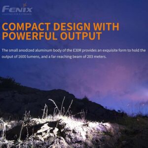 Fenix E30R LED Taschenlampe mit USB