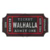JTG Large Walhalla Ticket Rubber Patch