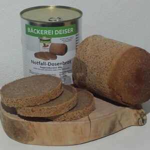 Notfall Dosenbrot Roggenvollkornbrot 450 g