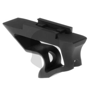 Metal CNC Picatinny Short Angled Grip schwarz