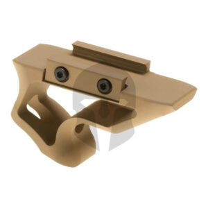 Metal CNC Picatinny Short Angled Grip dark earth