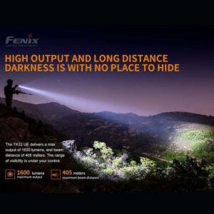 Fenix TK22 UE LED Taschenlampe 1.600 lm mit USB