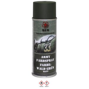 MFH Army Farbspray Wald grün matt 400 ml
