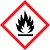 Gefahrenpiktogramm Warnhinweis Flamme