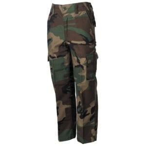MFH US BDU Kinderhose woodland