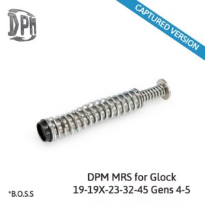 DPM Rückstoß Dämpfungssystem für GLOCK 19 GEN 4+5 Captured Version