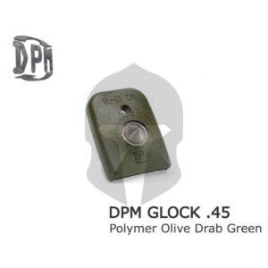 DPM Magazinboden Glasbrecher für GLOCK .45 Auto | .45 GAP oliv